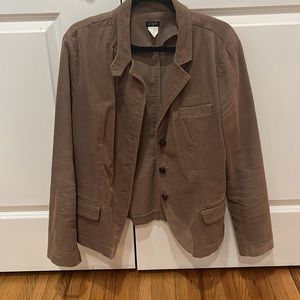 J. Crew Tan Corduroy Blazer